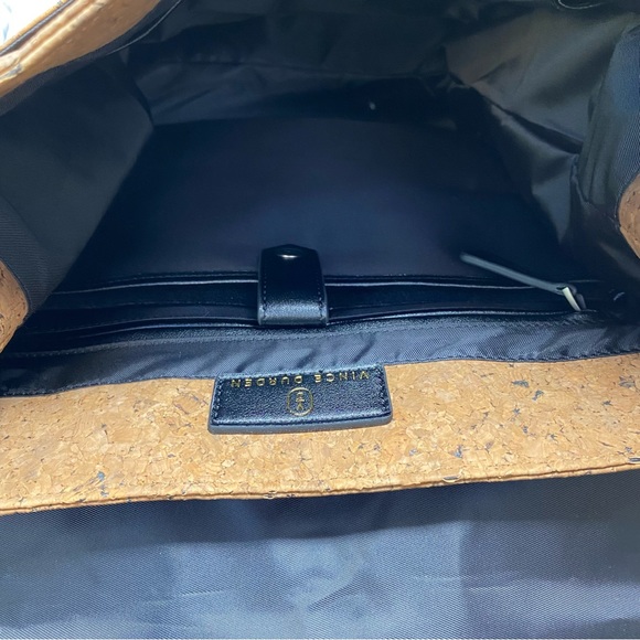 VINCE DURDEN Brown Cork Commuter Backpack Hand-Made Eco-Friendly Sustainable - Picture 12 of 13